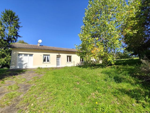 Maison de plain pied avec vues 93m² Busserolles