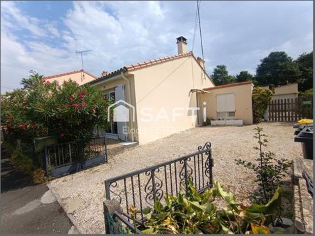 Maison de Plain Pied avec 3 chambres et un jardin