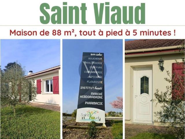 Maison de plain pied – calme absolu et vie de village à pied
