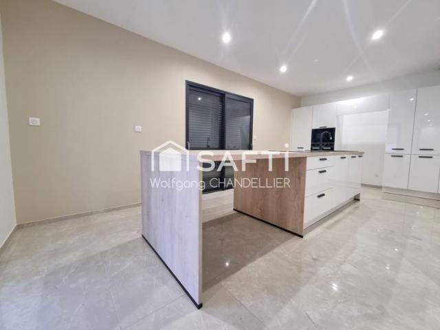 Maison de plain pied construite en 2022