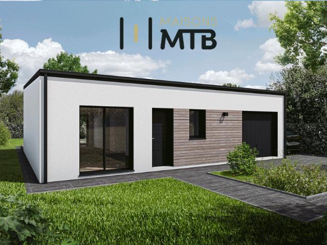 Maison de plain pied de 85m² avec 3 Chambres