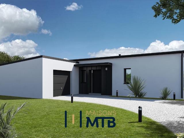 Maison de plain pied de 85m² avec 3 Chambres