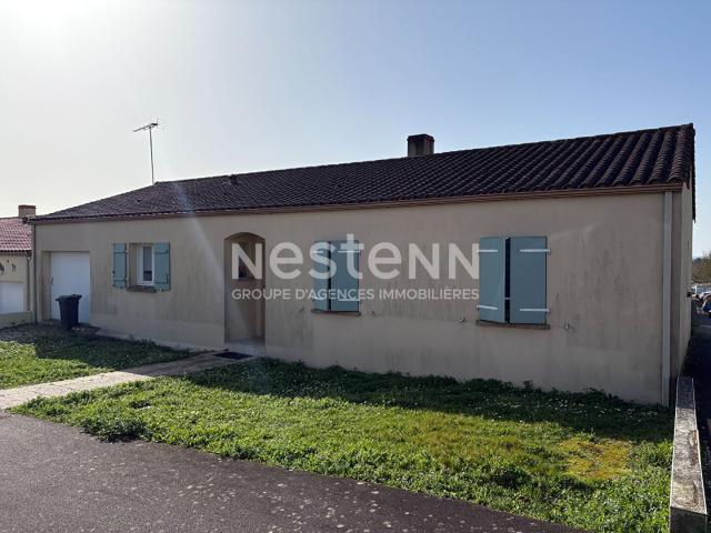 Maison de plain pied de 93.80 m², 3 chambres sur un terrain. 94m² Pouzauges