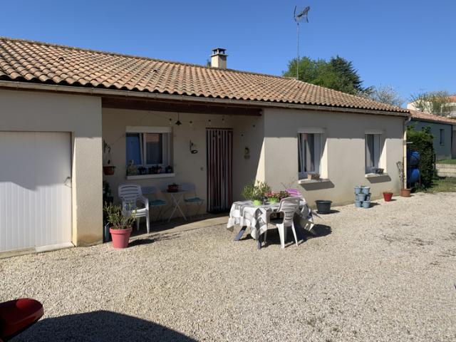 Maison de plain pied de 90m2 à La Cailliere Saint Hilaire