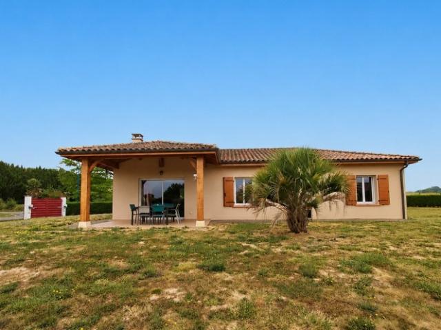 Maison de plain pied de 100 m² avec vue sur les Pyrénées – Masseube