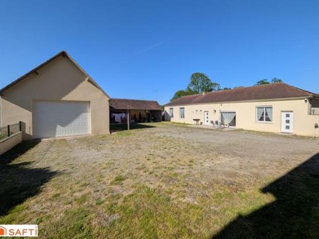 Maison de plain pied de 140 m² avec grand garage – Coeur du Perche