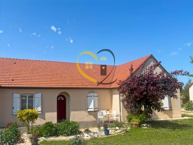 Maison de plain pied de 2002, 121 m², en viager occupé