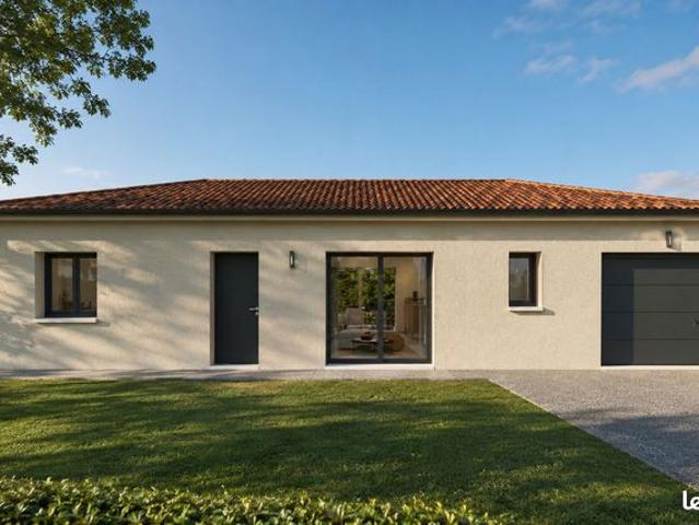 Maison de plain pied de 3 chambres de 90.50 m² avec terrain à PANAZOL 87