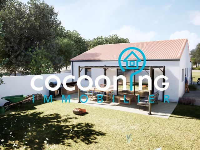 Maison de plain pied en village