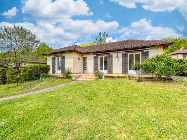 Maison de plain pied en ville sur Périgueux 4 chambres