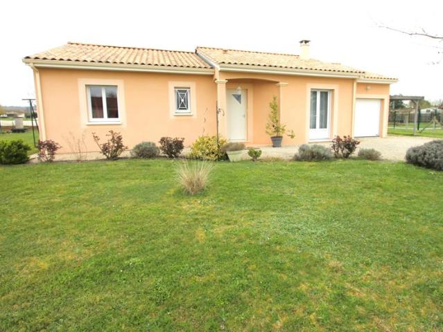 Maison de plain pied encore sous garantie