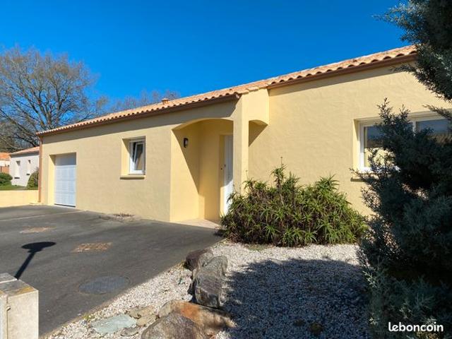 Maison de plain pied recente sans travaux