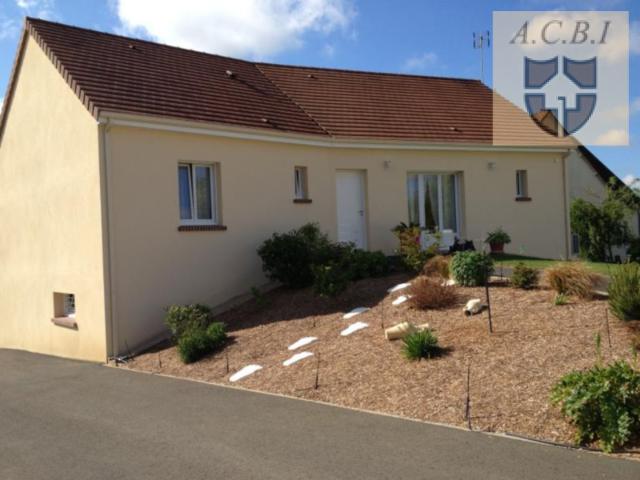 MAISON DE PLAIN PIED RECENTE 100m2 VUE DEGAGEE PROCHE VENDOME