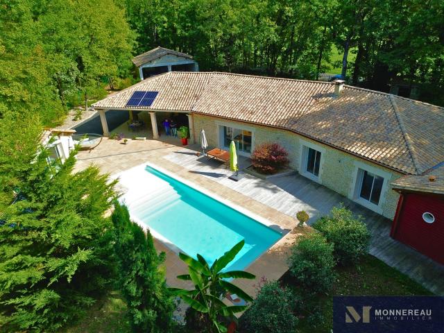 Maison De Plain Pied Sans Voisin 225m² Maine de Boixe