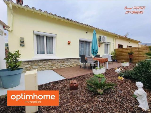 Maison de plain pied sur 3 faces avec garage à Prades