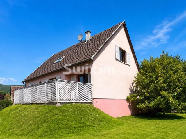 Maison de plain pied surélevée à rénover – Eguisheim 122m² Eguisheim