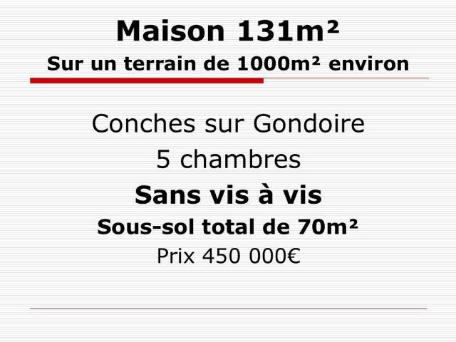 Maison de prestige de 131 m2 en vente Conches sur Gondoire, France