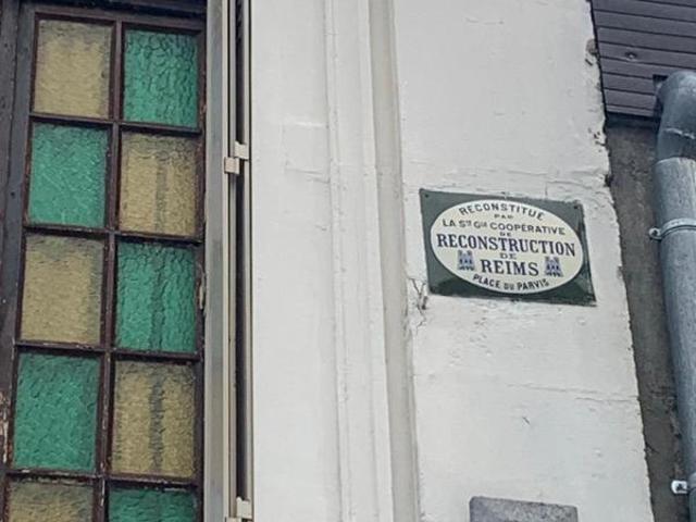 Maison de quartier pur produit de la coopérative de reconstruction de Reims
