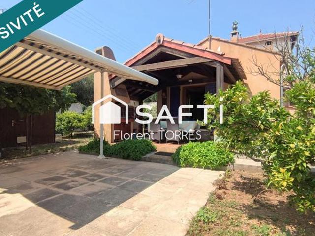 Maison de vacances à Fabregas – Plages à pied, jardin arboré, esprit villégiature