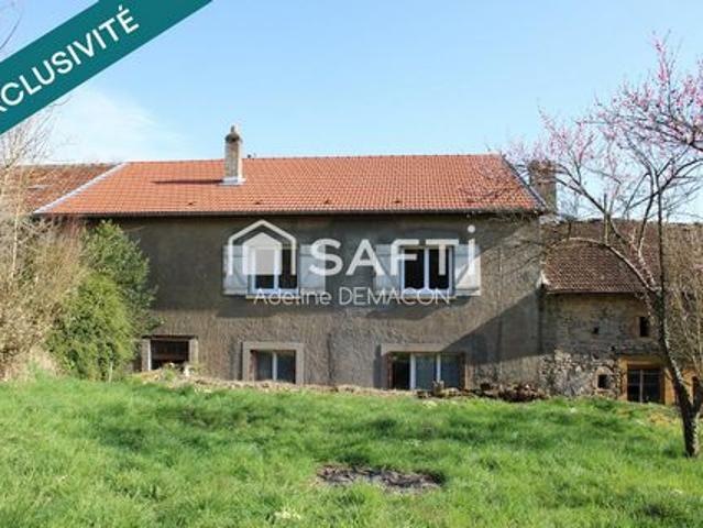 Maison de village / 4 chambres / une grande grange et un jardin