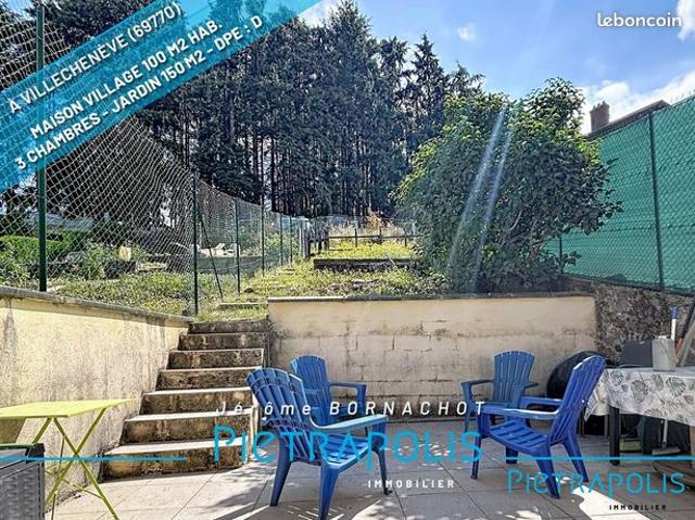 Maison de village 4 pièces 90 m²