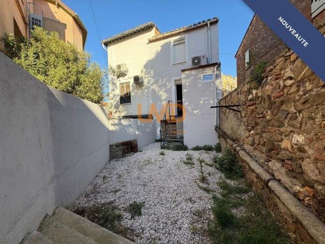 Maison de village 52 m2 T3 avec cour et cave