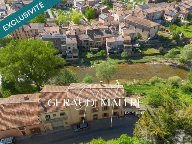 Maison de village 5 ch avec jardin et garage, vue sur la rivière