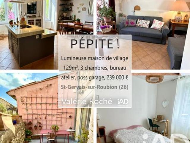 Maison de village 5 pièces 129 m²