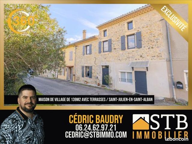 Maison de village 5 pièces 139 m²