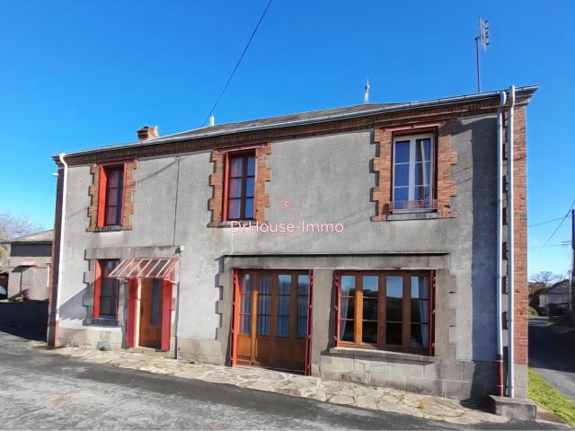 Maison de village 5 pièces avec jardin, garage à Lourdoueix Saint Pierre