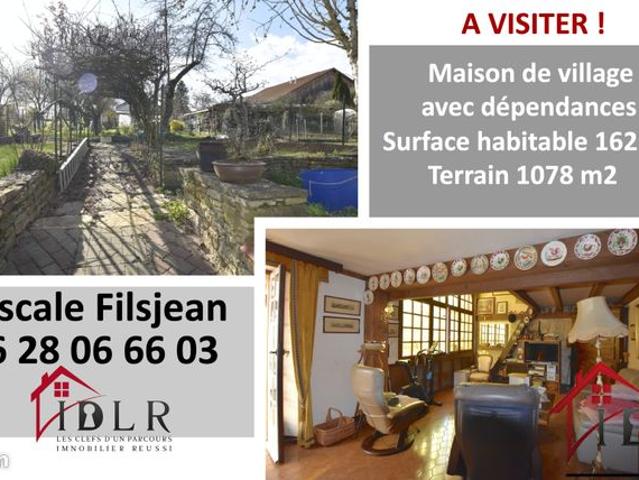 Maison de village 6 pièces 162 m²