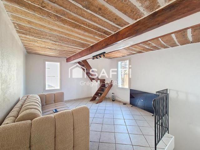 Maison de village 74 m² de caractère avec extérieur