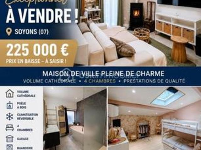Maison de village 7 pièces 137 m²