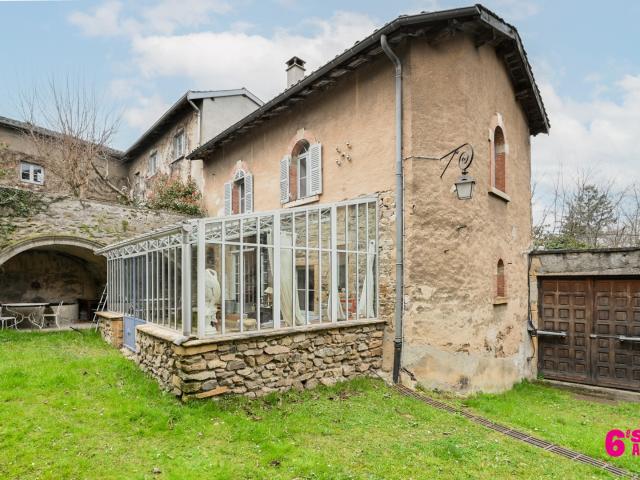 Maison ancienne en pierre 95 m2 2 chambres Verrière Jardin Francheville le Haut