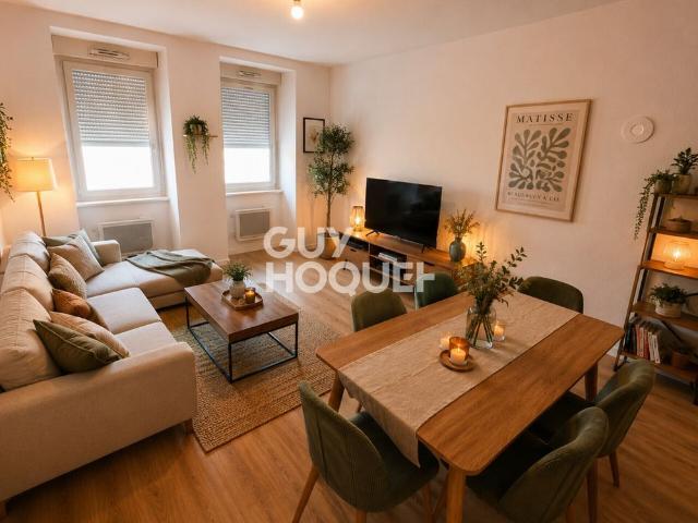 Maison de village 89 m² à louer – Centre de Val de Virieu