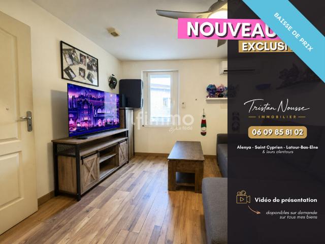 Maison de village 2 faces 59 m2 2 chambres