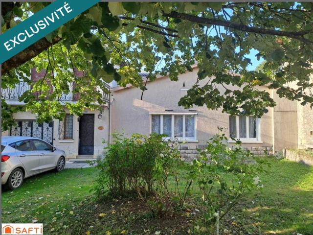 maison de village 3 chambres avec atelier, annexes et jardin