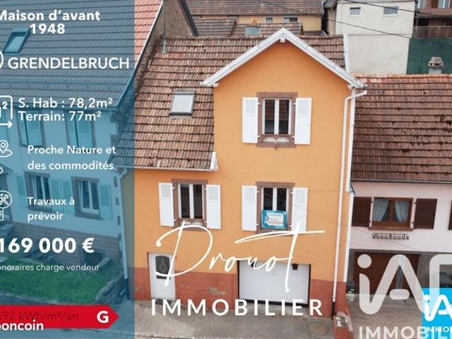 Maison de village 3 pièces 78 m²