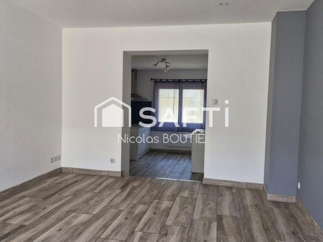 Maison de village traversante de 60 m²