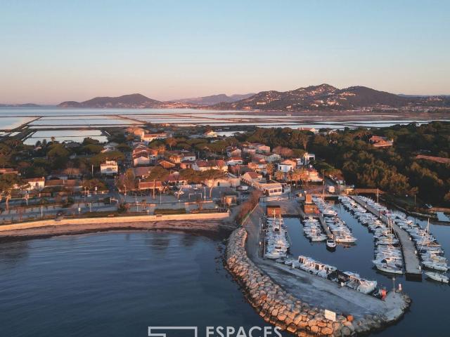 Maison de village à la Capte avec terrasses, garage et plage à 100 m