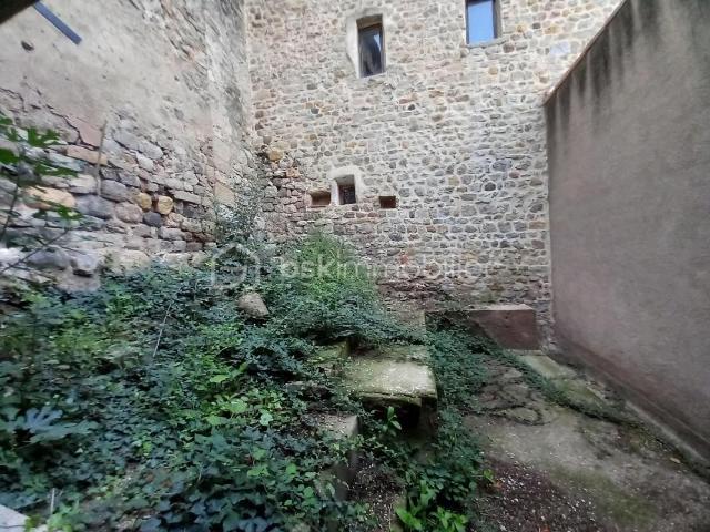Maison de village a rénover avec cour intérieure