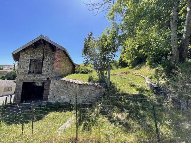 Maison de village avec garage et jardin