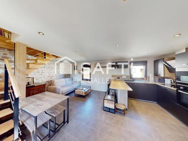 Maison de village avec studio indépendant