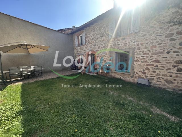 Maison de village avec terrain