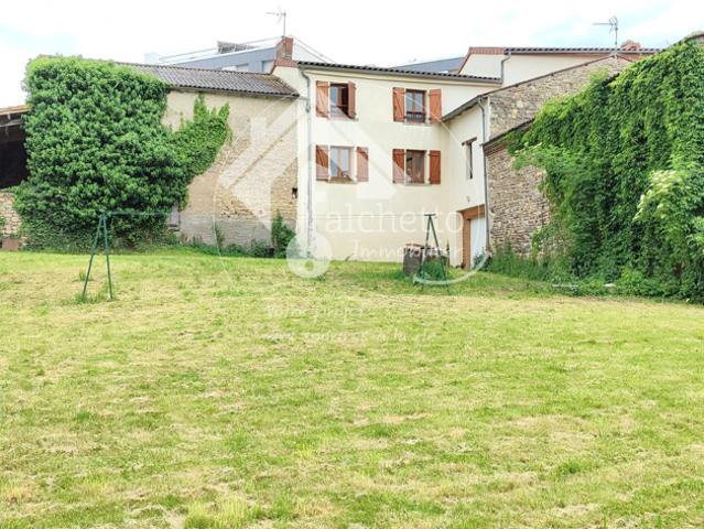 Maison de village avec terrain