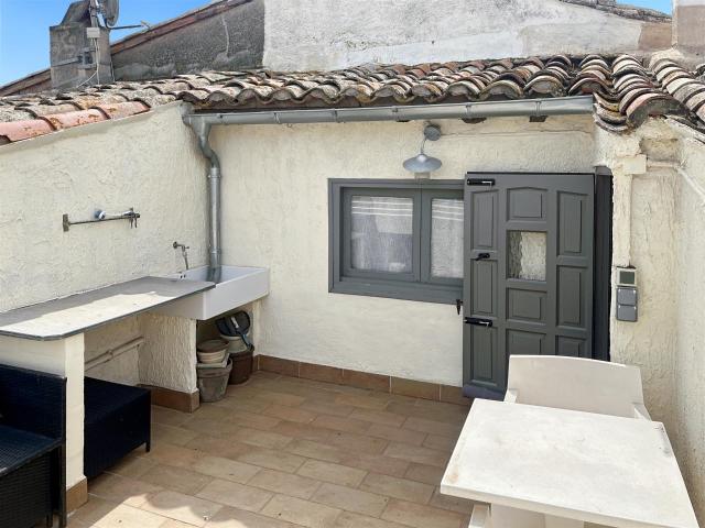 Maison de village avec terrasse et grand cellier 46m² Marseillan