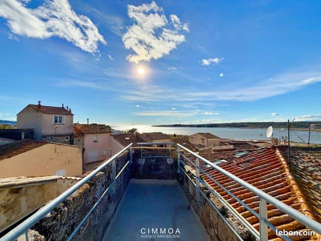 Maison de village avec terrasse panoramique – Balaruc le Vieux