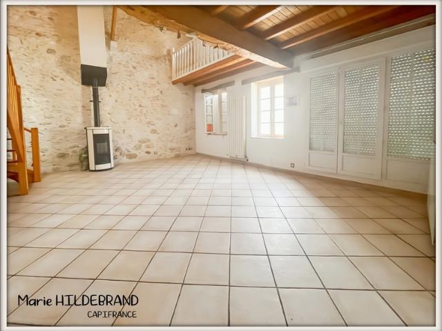 Maison de village de 120m² habitable sans jardin