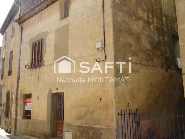Maison de Village, en 2 Faces, de 65m², T3 en R+2