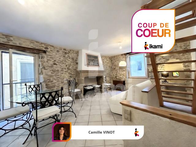 Maison de village entièrement rénovée, 3 pièces et double exposition, à venir découvrir !